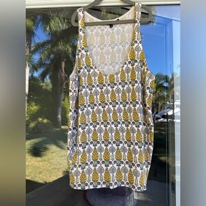 Rare Gucci Pigna Pineapple Vintage Tank Top